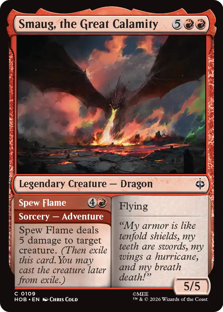Smaug, the Great Calamity [The Hobbit] | Red Claw Gaming