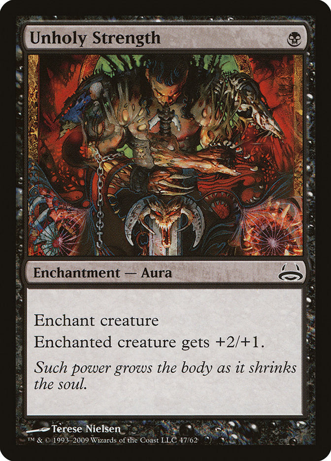 Unholy Strength [Duel Decks: Divine vs. Demonic] MTG Single Magic: The Gathering | Red Claw Gaming