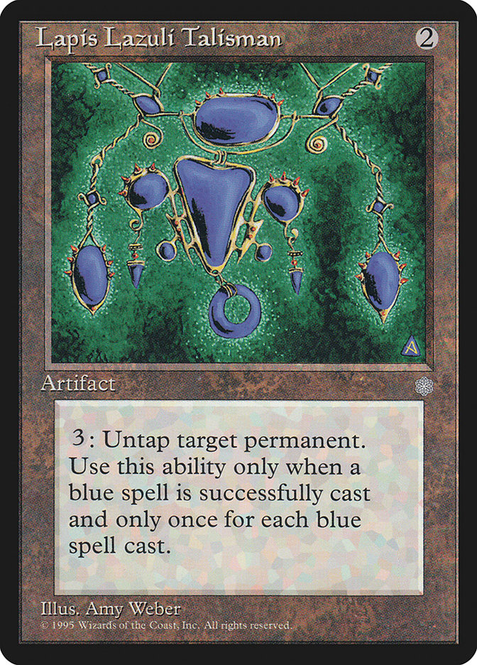 Lapis Lazuli Talisman [Ice Age] MTG Single Magic: The Gathering | Red Claw Gaming