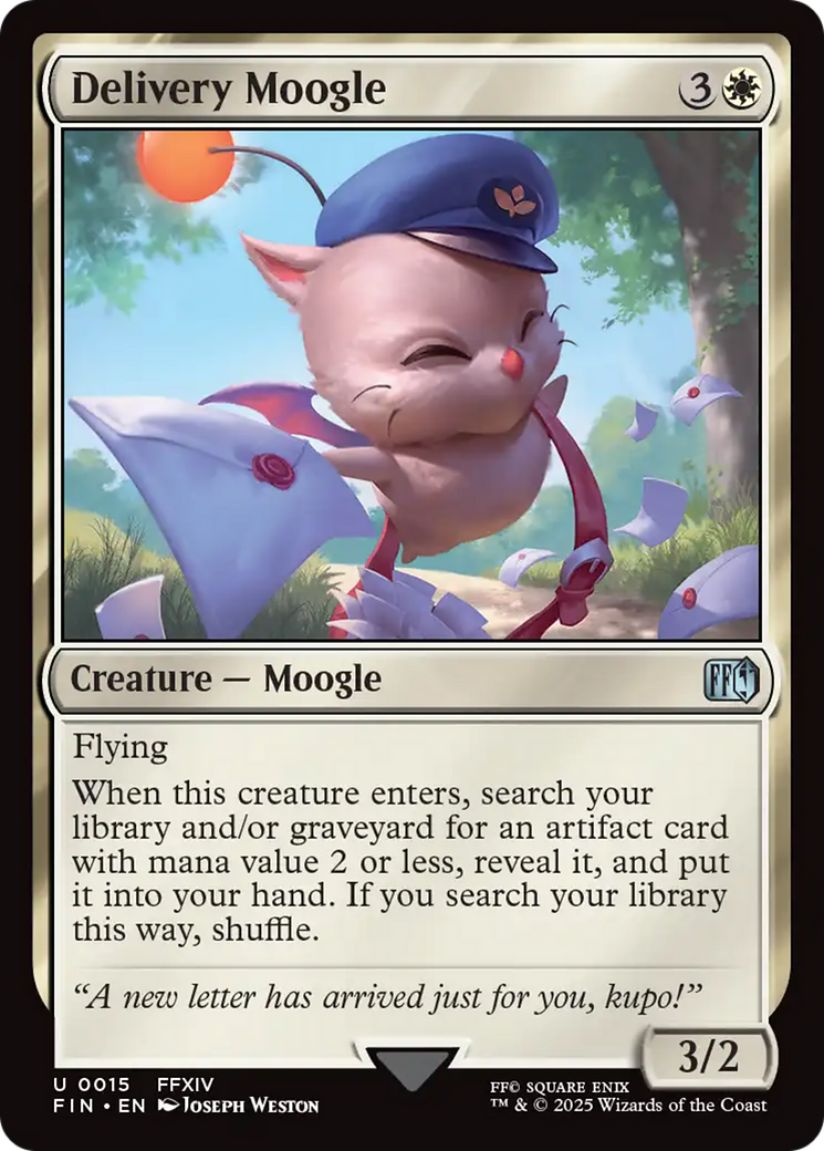 Delivery Moogle [FINAL FANTASY] MTG Single Magic: The Gathering | Red Claw Gaming