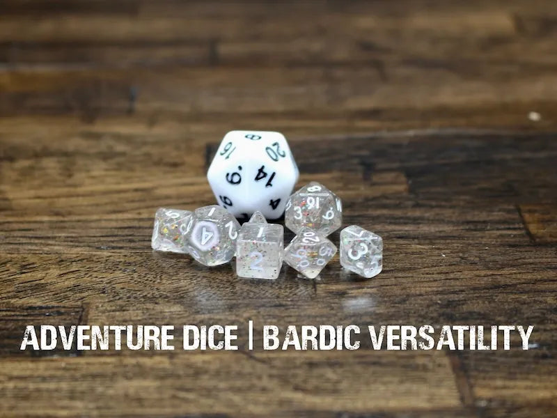 Adventure Dice Bardic Versatility Mini Dice Set Dice & Counters Adventure Dice | Red Claw Gaming