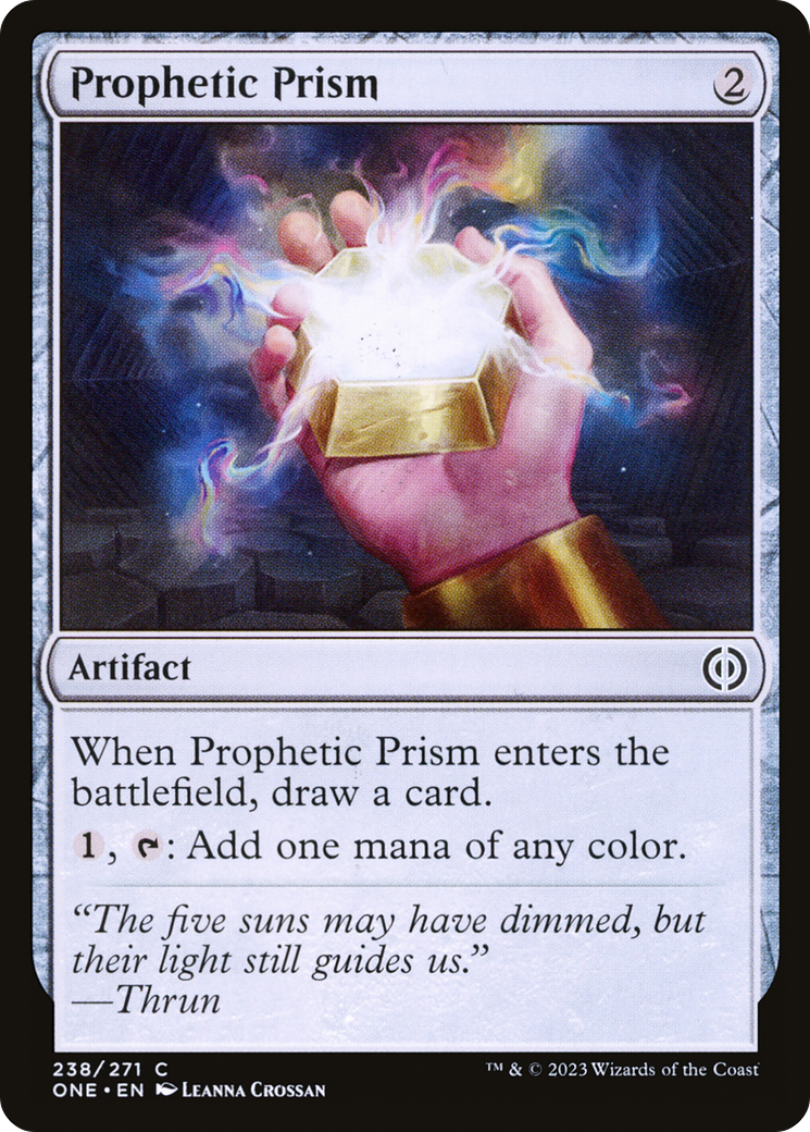 Prophetic Prism [Phyrexia: All Will Be One] MTG Single Magic: The Gathering | Red Claw Gaming