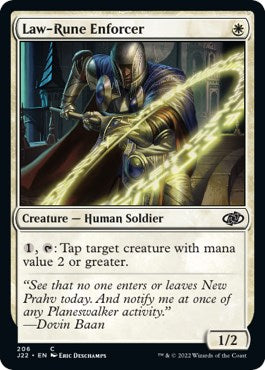 Law-Rune Enforcer [Jumpstart 2022] MTG Single Magic: The Gathering | Red Claw Gaming