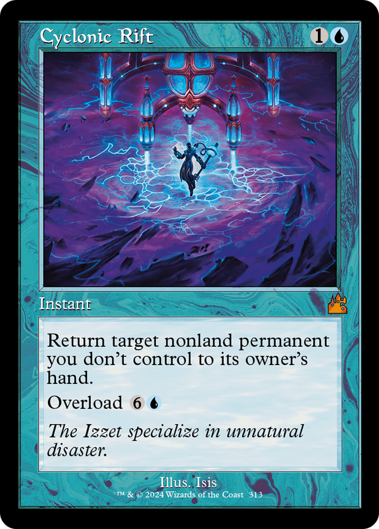 Cyclonic Rift (Retro Frame) [Ravnica Remastered] MTG Single Magic: The Gathering | Red Claw Gaming