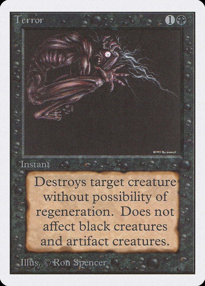 Terror [Unlimited Edition] MTG Single Magic: The Gathering | Red Claw Gaming