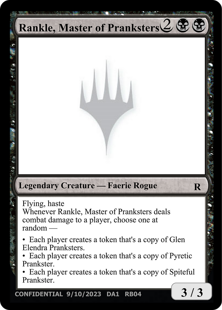 Rankle, Master of Pranksters [Unknown Event] MTG Single Magic: The Gathering | Red Claw Gaming
