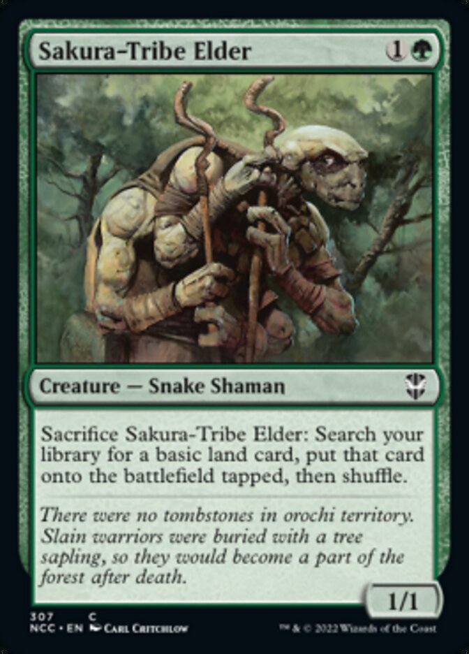 Sakura-Tribe Elder [Streets of New Capenna Commander] MTG Single Magic: The Gathering | Red Claw Gaming