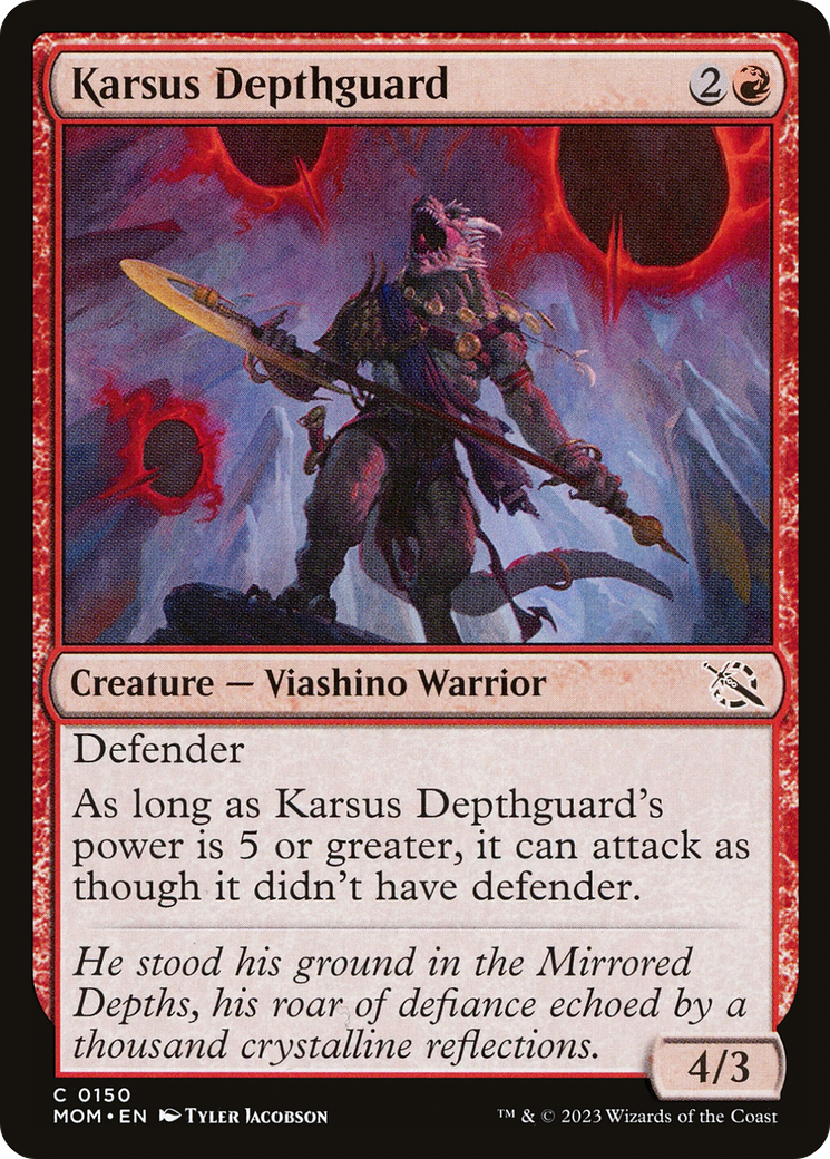 Karsus Depthguard [March of the Machine] MTG Single Magic: The Gathering    | Red Claw Gaming