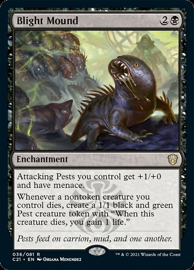 Blight Mound [Commander 2021] MTG Single Magic: The Gathering | Red Claw Gaming
