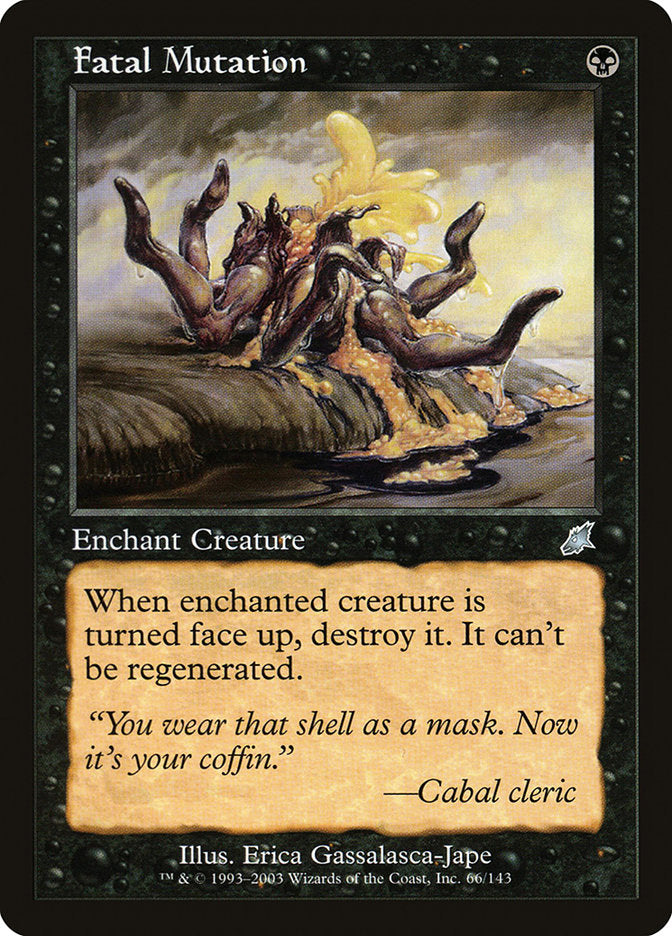 Fatal Mutation [Scourge] MTG Single Magic: The Gathering | Red Claw Gaming
