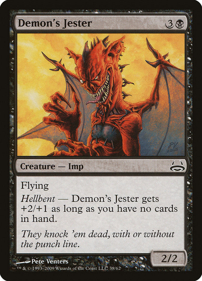 Demon's Jester [Duel Decks: Divine vs. Demonic] MTG Single Magic: The Gathering | Red Claw Gaming