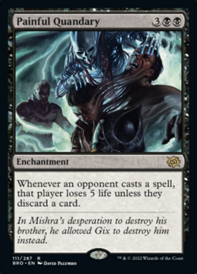 Painful Quandary [The Brothers' War] MTG Single Magic: The Gathering | Red Claw Gaming
