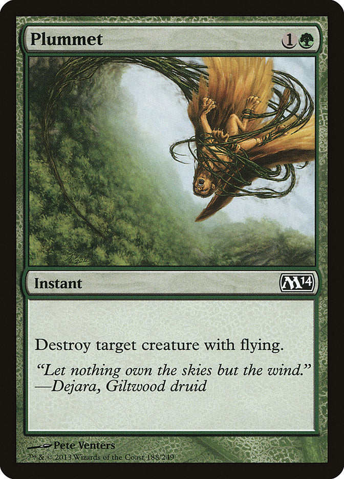 Plummet [Magic 2014] MTG Single Magic: The Gathering | Red Claw Gaming