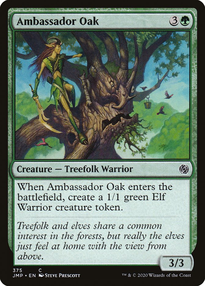 Ambassador Oak [Jumpstart] MTG Single Magic: The Gathering | Red Claw Gaming