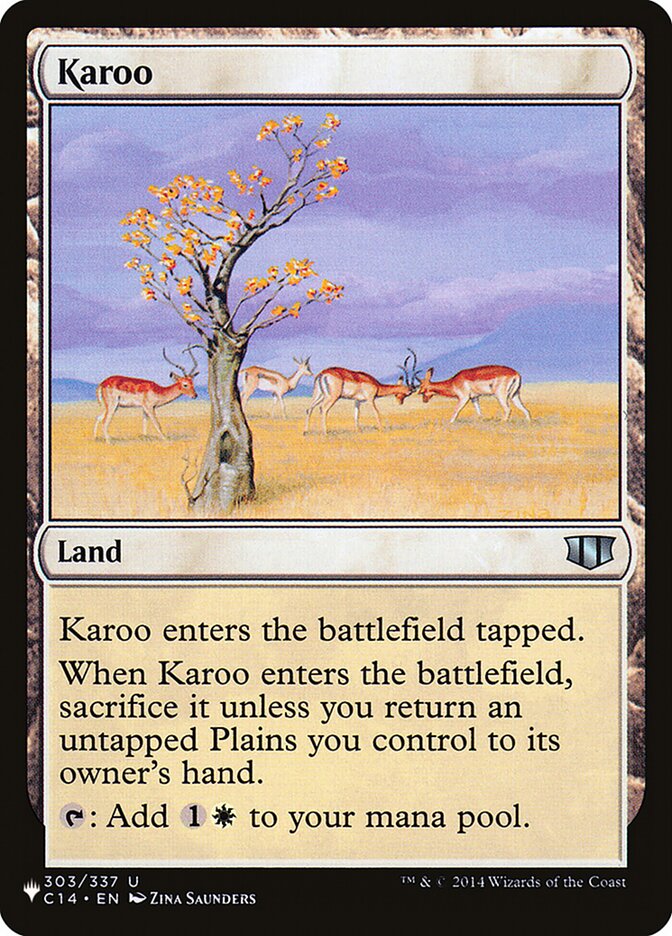 Karoo [The List] MTG Single Magic: The Gathering | Red Claw Gaming