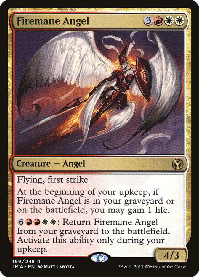Firemane Angel [Iconic Masters] MTG Single Magic: The Gathering | Red Claw Gaming