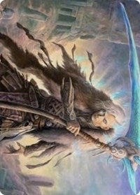 Egon, God of Death Art Card [Kaldheim Art Series] MTG Single Magic: The Gathering | Red Claw Gaming