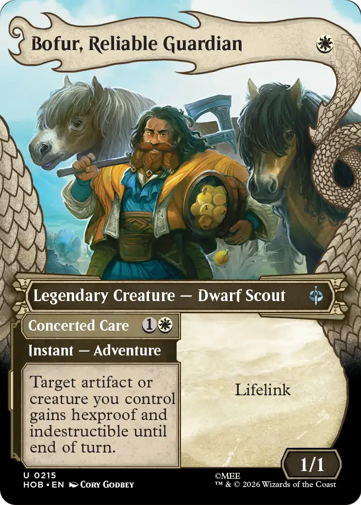 Bofur, Reliable Guardian (Showcase) [The Hobbit] | Red Claw Gaming