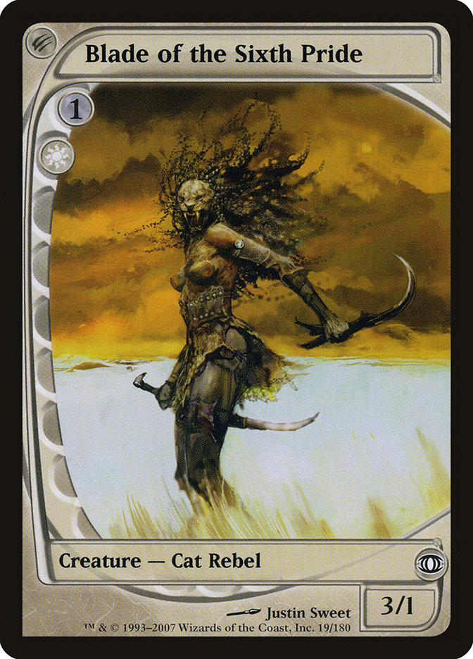 Blade of the Sixth Pride [Future Sight] MTG Single Magic: The Gathering | Red Claw Gaming