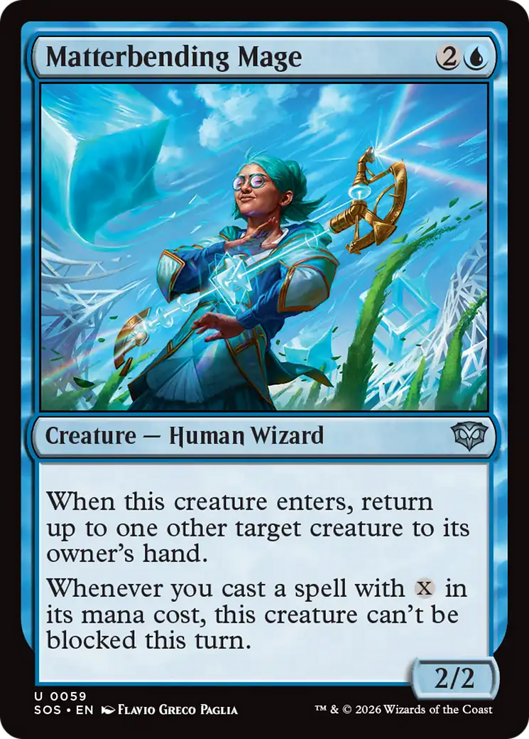 Matterbending Mage [Secrets of Strixhaven] MTG Single Magic: The Gathering | Red Claw Gaming
