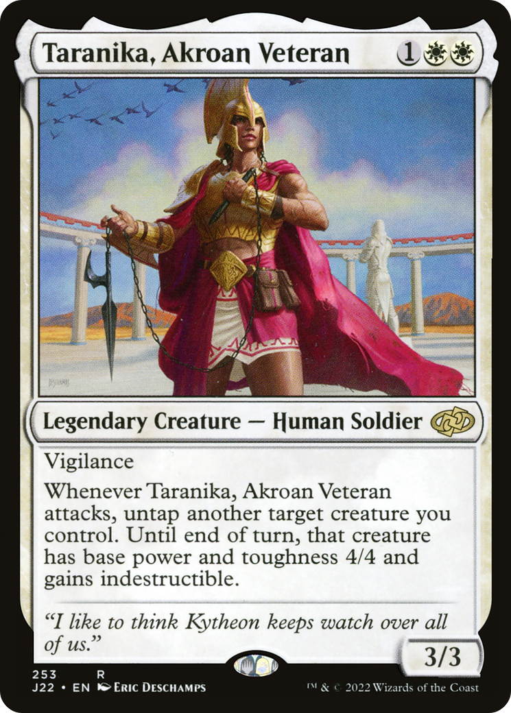 Taranika, Akroan Veteran [Jumpstart 2022] MTG Single Magic: The Gathering | Red Claw Gaming