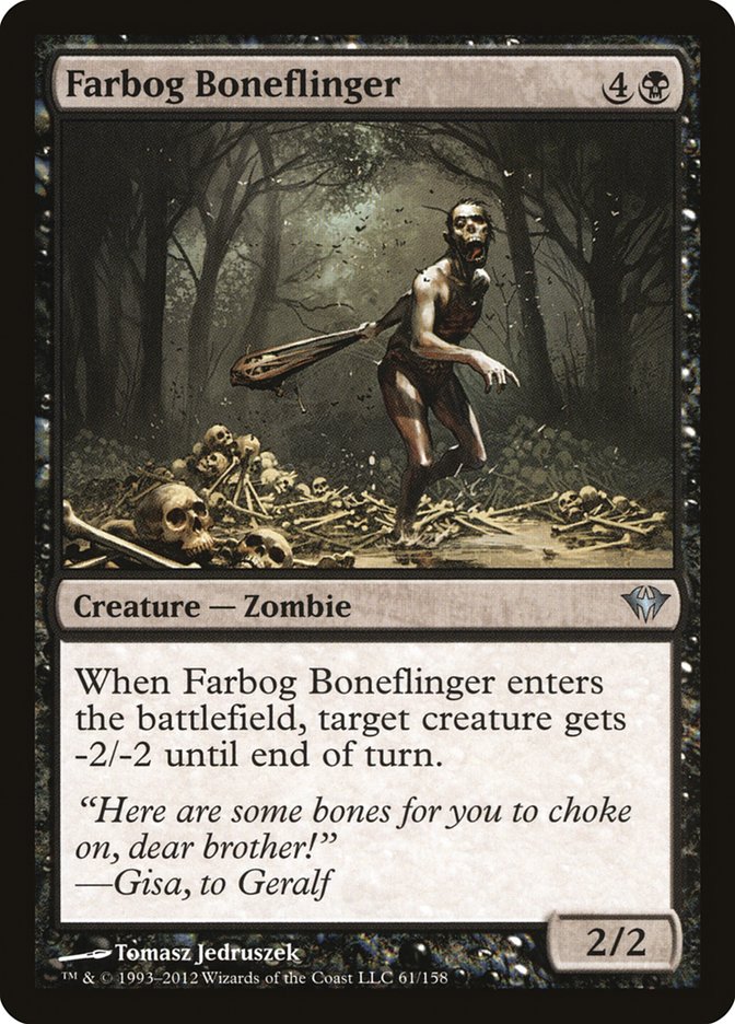 Farbog Boneflinger [Dark Ascension] MTG Single Magic: The Gathering | Red Claw Gaming