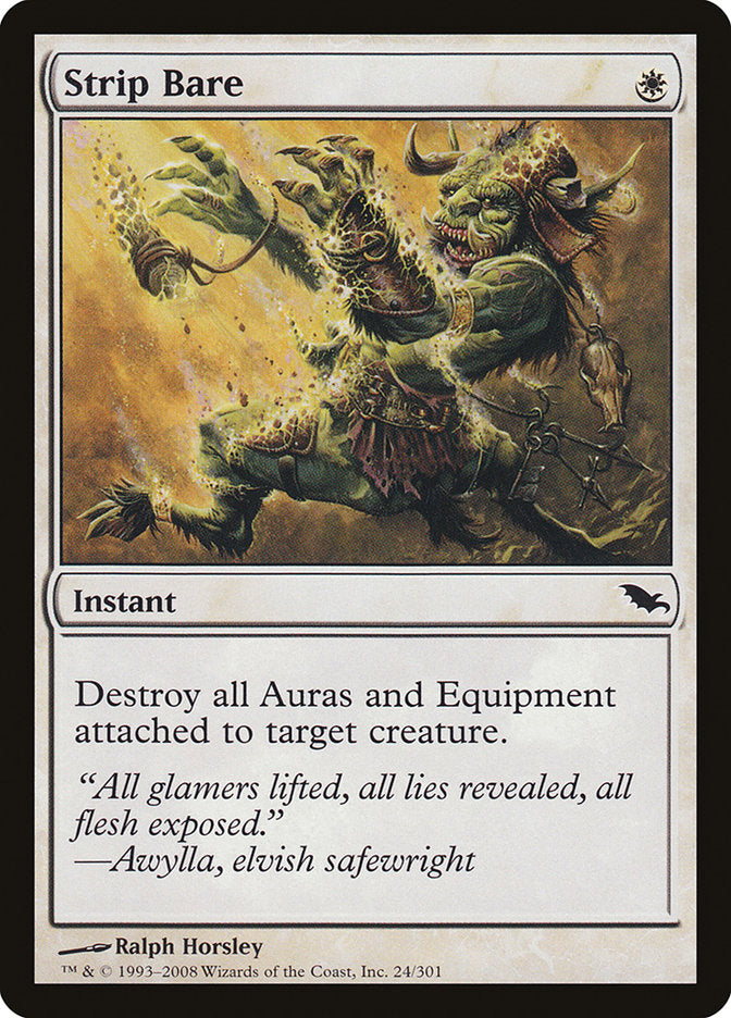 Strip Bare [Shadowmoor] MTG Single Magic: The Gathering | Red Claw Gaming
