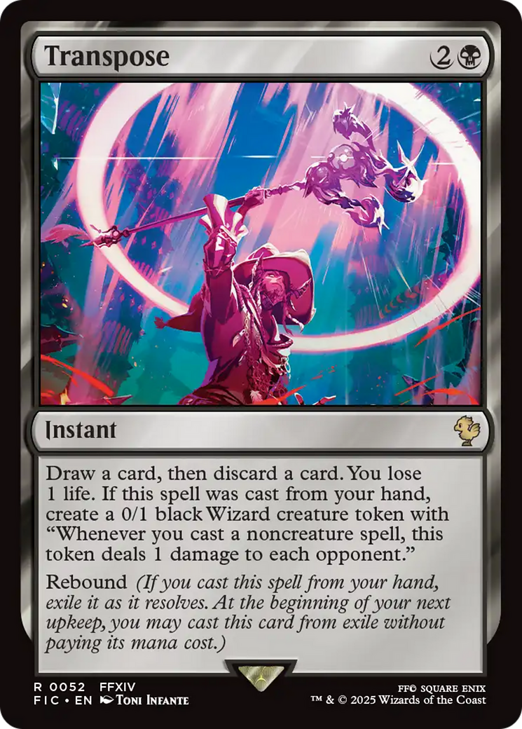 Transpose [FINAL FANTASY Commander] MTG Single Magic: The Gathering | Red Claw Gaming