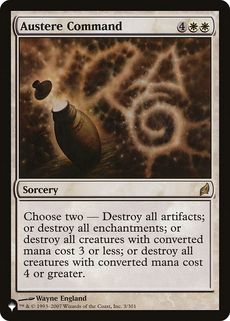 Austere Command (Surge Foil) [Marvel Super Heroes Commander] | Red Claw Gaming