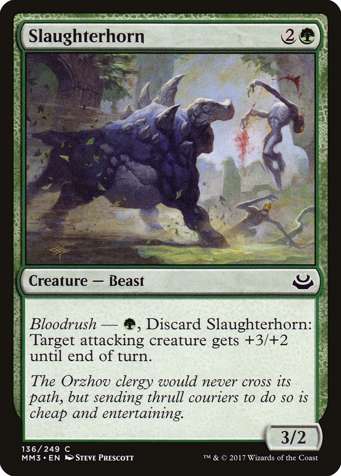 Slaughterhorn [Modern Masters 2017] MTG Single Magic: The Gathering | Red Claw Gaming
