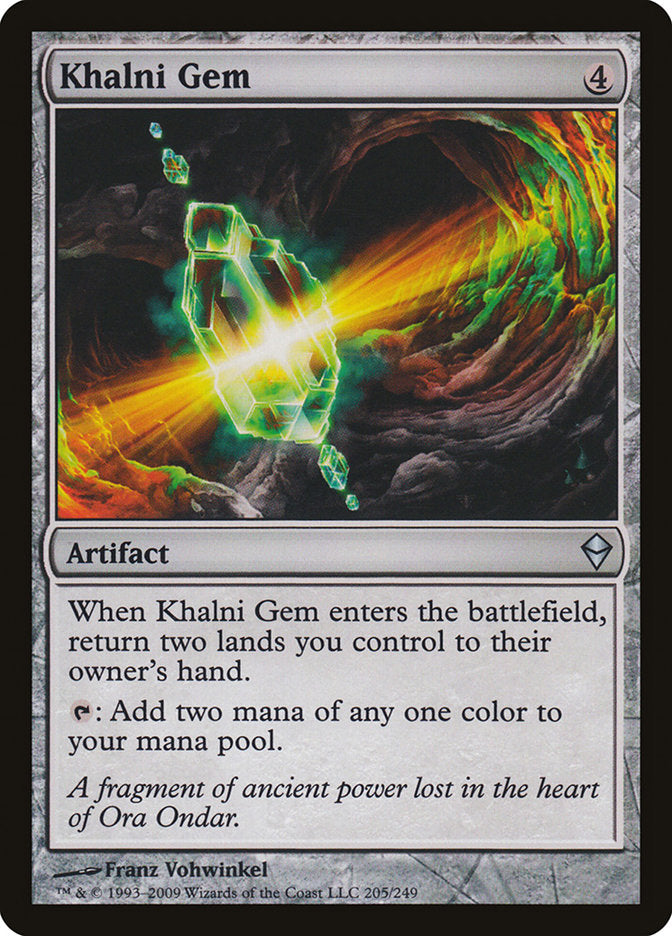 Khalni Gem [Zendikar] MTG Single Magic: The Gathering | Red Claw Gaming