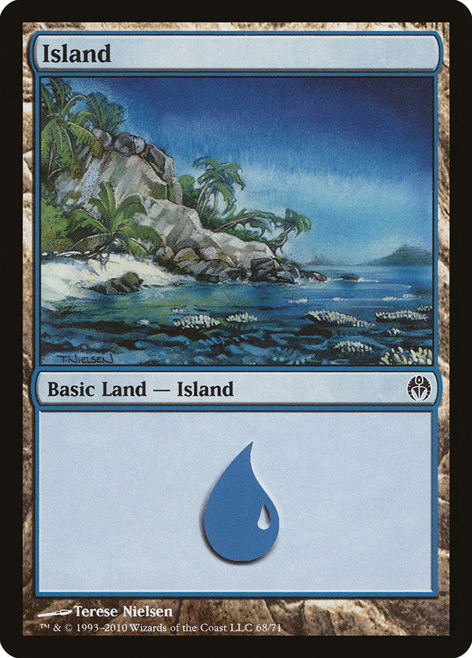 Island (68) [Duel Decks: Phyrexia vs. the Coalition] MTG Single Magic: The Gathering | Red Claw Gaming