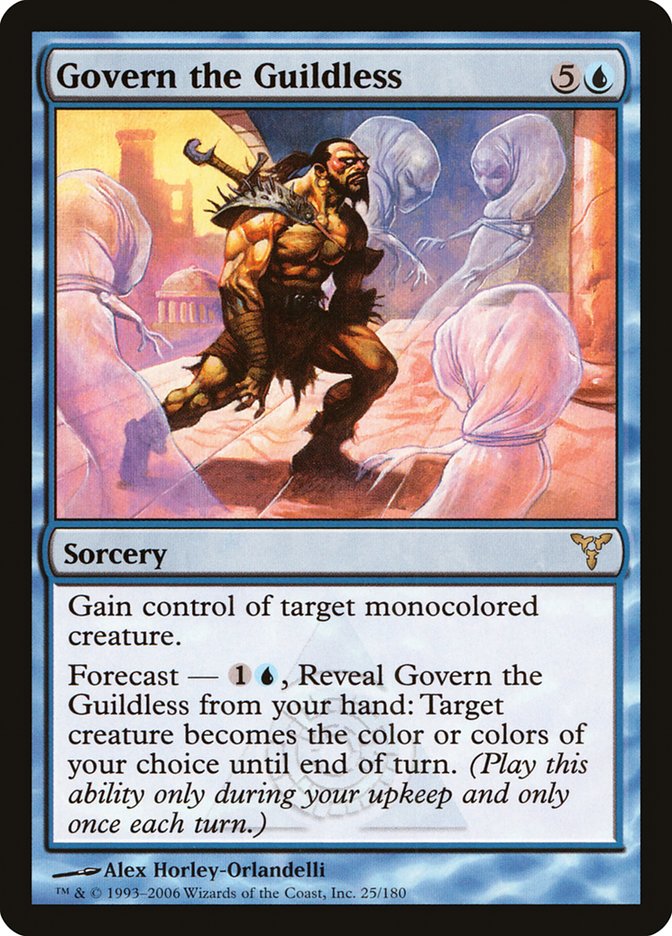 Govern the Guildless [Dissension] MTG Single Magic: The Gathering | Red Claw Gaming