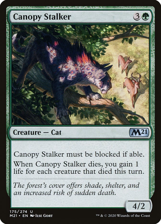 Canopy Stalker [Core Set 2021] MTG Single Magic: The Gathering | Red Claw Gaming