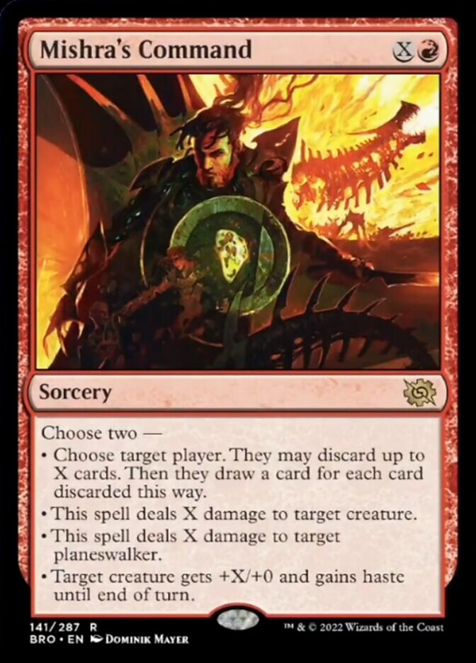 Mishra's Command [The Brothers' War] MTG Single Magic: The Gathering | Red Claw Gaming