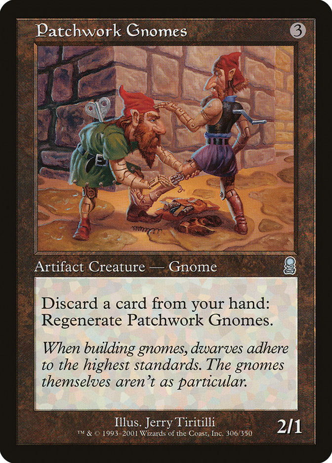 Patchwork Gnomes [Odyssey] MTG Single Magic: The Gathering | Red Claw Gaming