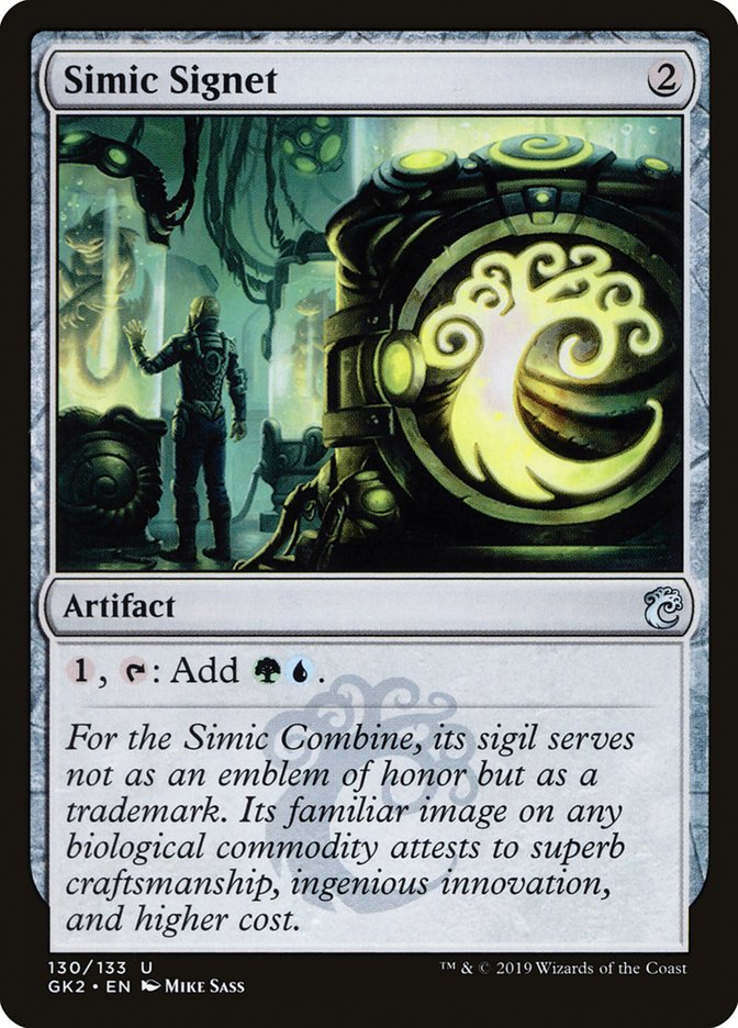 Simic Signet [Ravnica Allegiance Guild Kit] MTG Single Magic: The Gathering | Red Claw Gaming