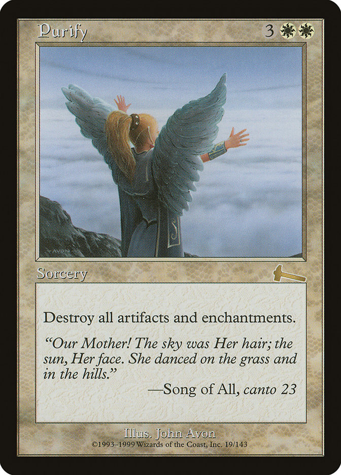 Purify [Urza's Legacy] MTG Single Magic: The Gathering | Red Claw Gaming