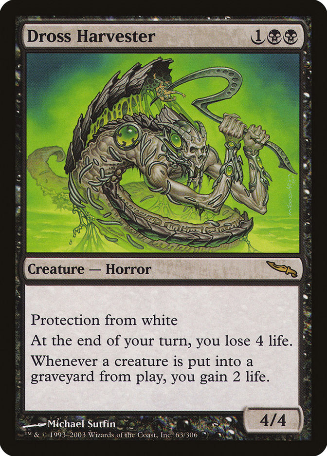 Dross Harvester [Mirrodin] MTG Single Magic: The Gathering | Red Claw Gaming