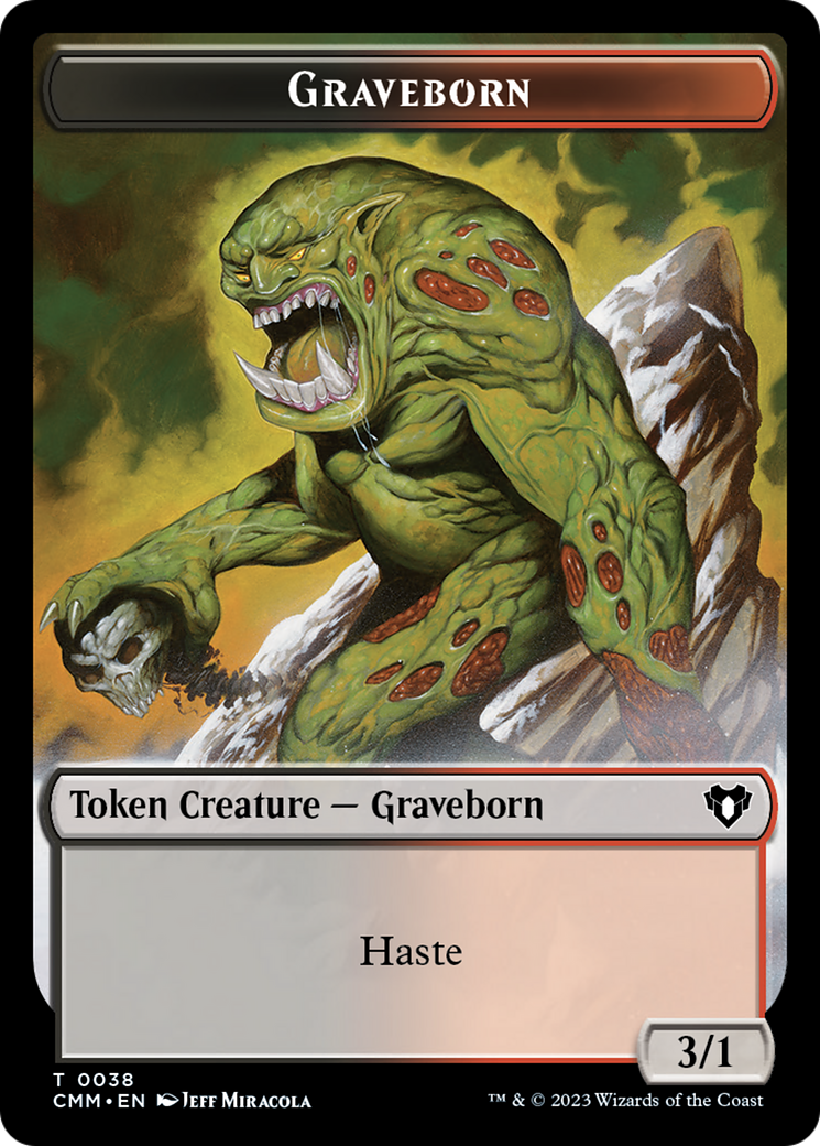 Graveborn Token [Commander Masters Tokens] MTG Single Magic: The Gathering    | Red Claw Gaming