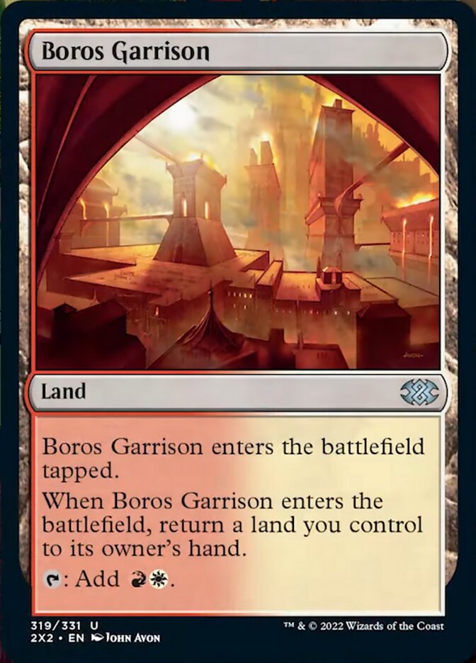 Boros Garrison [Double Masters 2022] MTG Single Magic: The Gathering    | Red Claw Gaming
