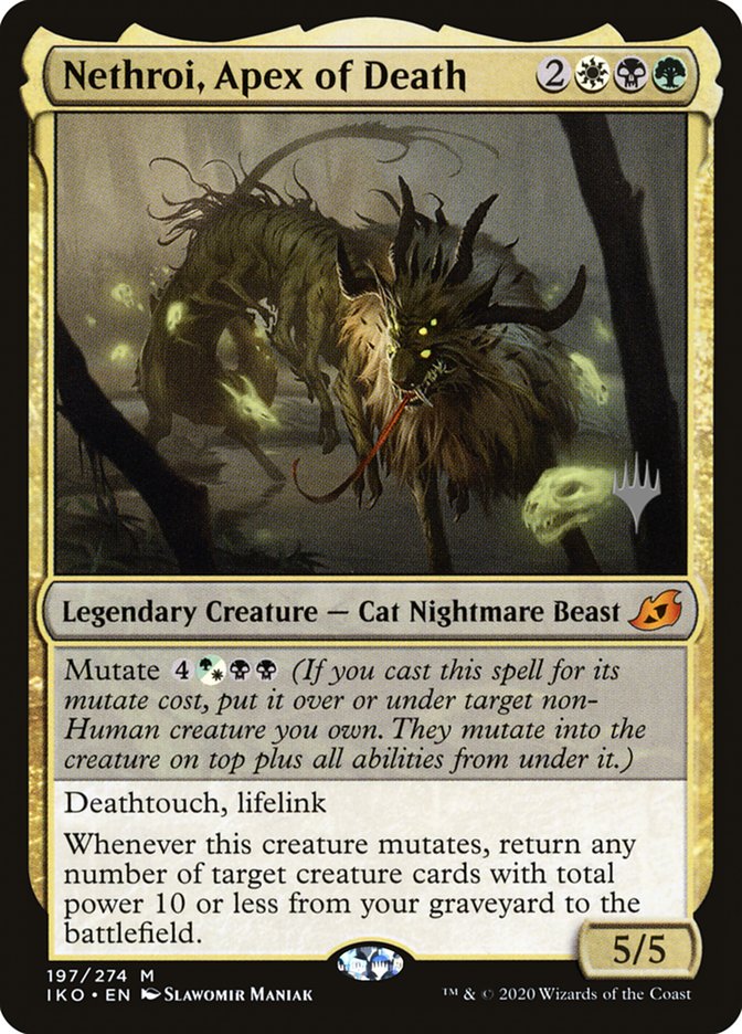 Nethroi, Apex of Death (Promo Pack) [Ikoria: Lair of Behemoths Promos] MTG Single Magic: The Gathering | Red Claw Gaming
