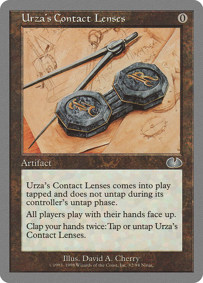 Urza's Contact Lenses [Unglued] MTG Single Magic: The Gathering | Red Claw Gaming