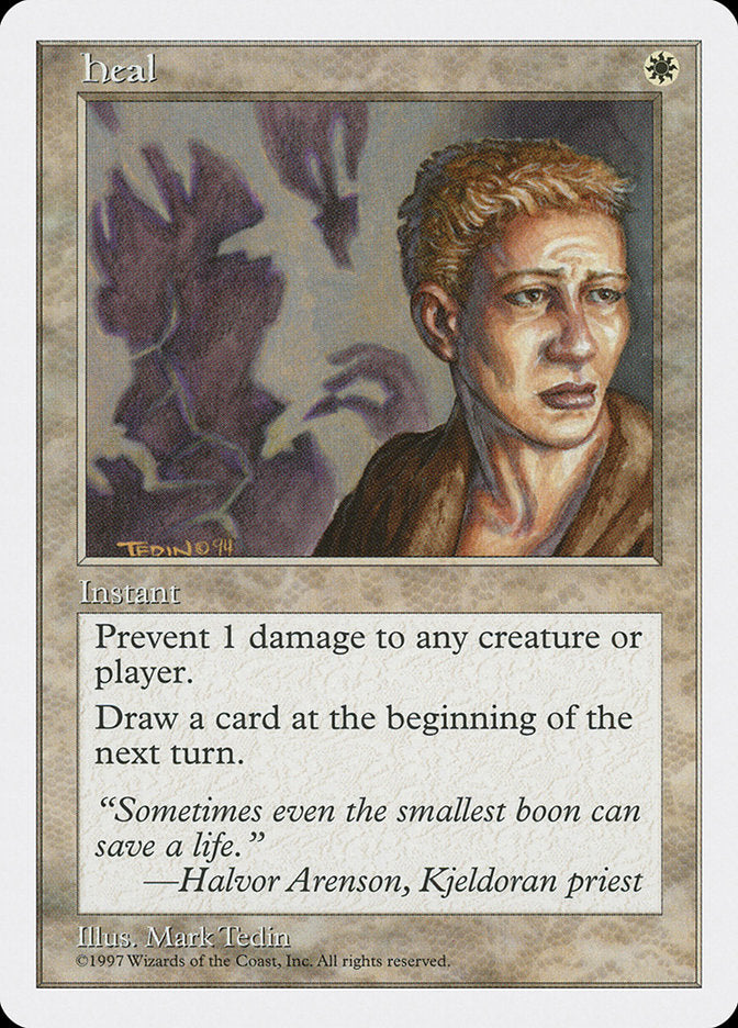 Heal [Fifth Edition] MTG Single Magic: The Gathering | Red Claw Gaming