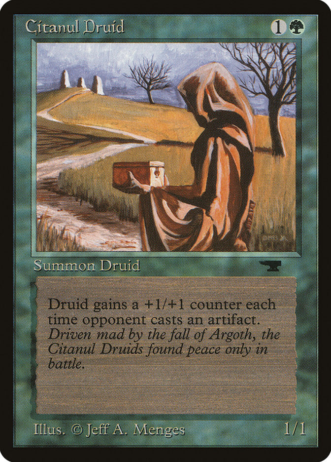 Citanul Druid [Antiquities] MTG Single Magic: The Gathering | Red Claw Gaming