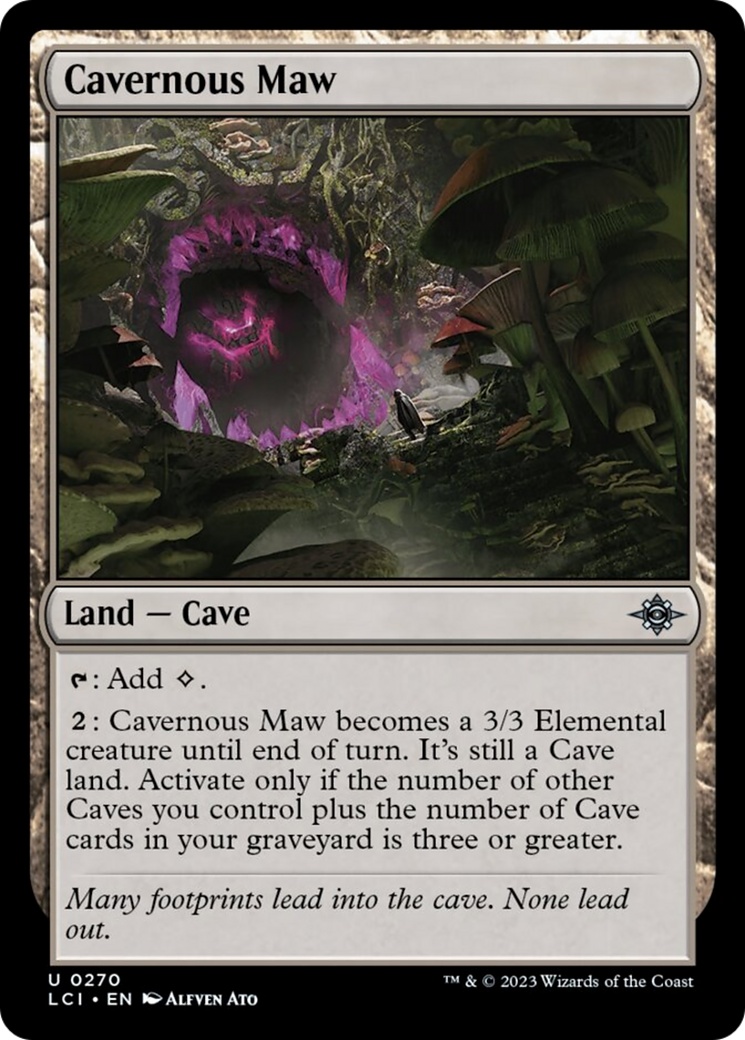 Cavernous Maw [The Lost Caverns of Ixalan] MTG Single Magic: The Gathering    | Red Claw Gaming