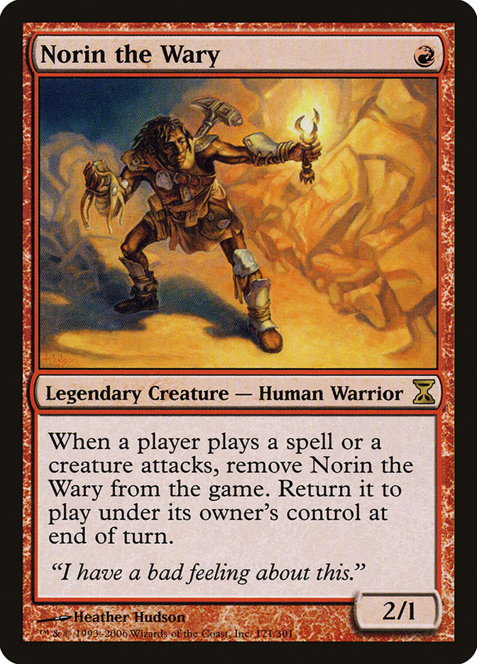 Norin the Wary [Time Spiral] MTG Single Magic: The Gathering | Red Claw Gaming
