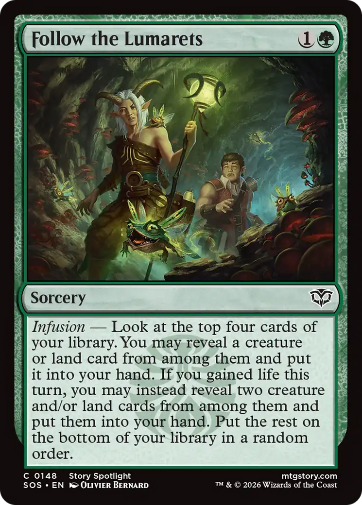 Follow the Lumarets [Secrets of Strixhaven] MTG Single Magic: The Gathering | Red Claw Gaming