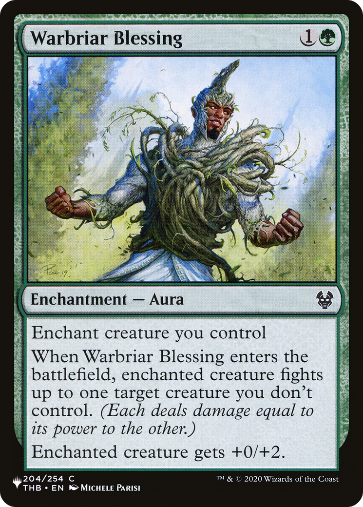Warbriar Blessing [The List] MTG Single Magic: The Gathering | Red Claw Gaming