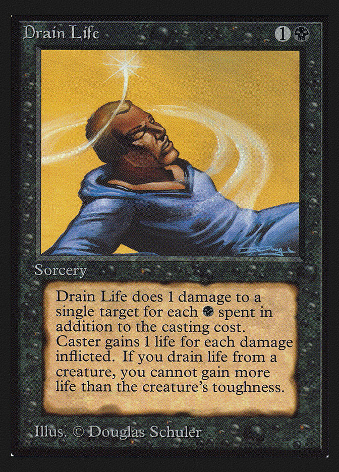 Drain Life [International Collectors' Edition] MTG Single Magic: The Gathering | Red Claw Gaming
